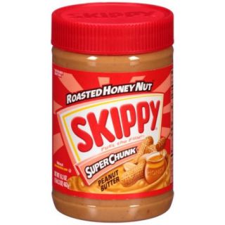 Skippy Super Chunk Roasted Honey Nut Peanut Butter, 16.3 oz