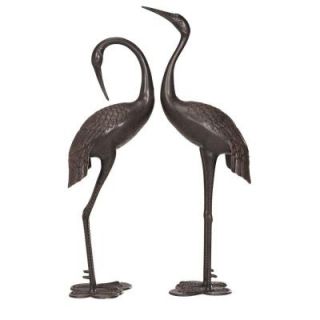 National Tree Company 35 in. Garden Accents Crane Decoration GAC30 35AG A