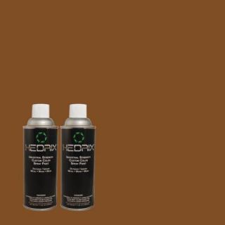 Hedrix 11 oz. Match of PPH 62 Hot Chocolate Gloss Custom Spray Paint (2 Pack) G02 PPH 62
