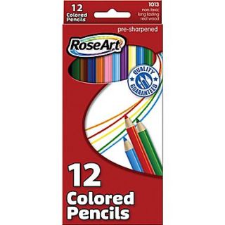 RoseArt Premium 24ct Colored Pencils – Art Supplies for Drawing, Sketching,  Adult Colors, Soft Core Color Pencils – 24 Pack