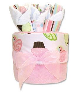 Trend Lab Gift Cake   Cupcake Blanket   Baby Blankets