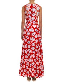 Floral print silk gown  Nina Ricci US