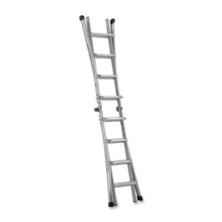 Werner 17 ft Aluminum Telescoping Multi Position Ladder