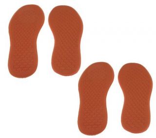 ToastyFeet Set of 2 Pairs Mens Shoe Insoles by PolarWrap —