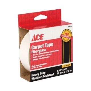 Ace Heavy Duty Indoor/Outdoor Fiberglass Carpet Tape 1.88in x 75ft   Outdoor Carpet Tape