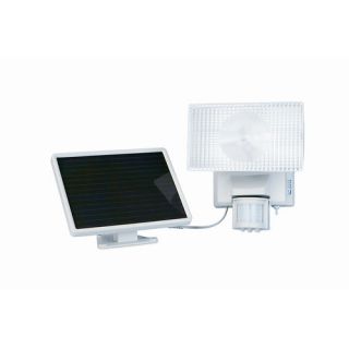 Maxsa Solar Powered Motion Activated Outdoor Security Floodlight