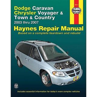 Haynes Dodge Caravan/Chrysler Vans '03 '06 Repair Manual 30013