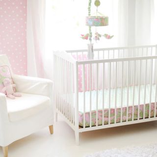 My Baby Sam Pixie Baby in Pink Crib Sheet   Deals, Prices & Reviews
