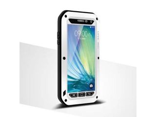 Love Mei Waterproof Metal Aluminum Case For SAMSUNG Galaxy A7   White