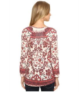 Lucky Brand Placed Print Top Multi