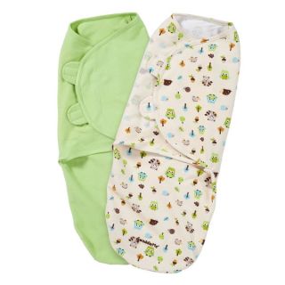Summer Infant Swaddleme Green Cotton Knit Accs   16293742  
