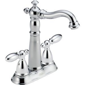 Delta Faucet 2155 DST Victorian Polished Chrome  Two Handle Bar / Prep Faucets