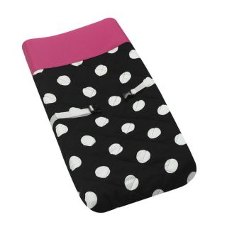 Sweet JoJo Designs Hot Dot Baby Changing Pad Cover   15014512