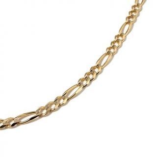 Sevilla Gold 14K Yellow Gold 3.8mm Figaro Link Chain 24" Necklace   8139697